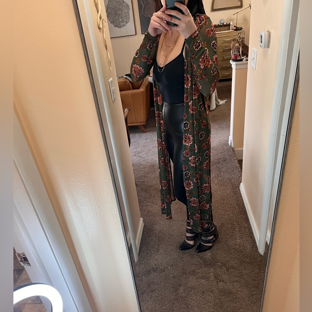 Fun Mesh Maxi Duster